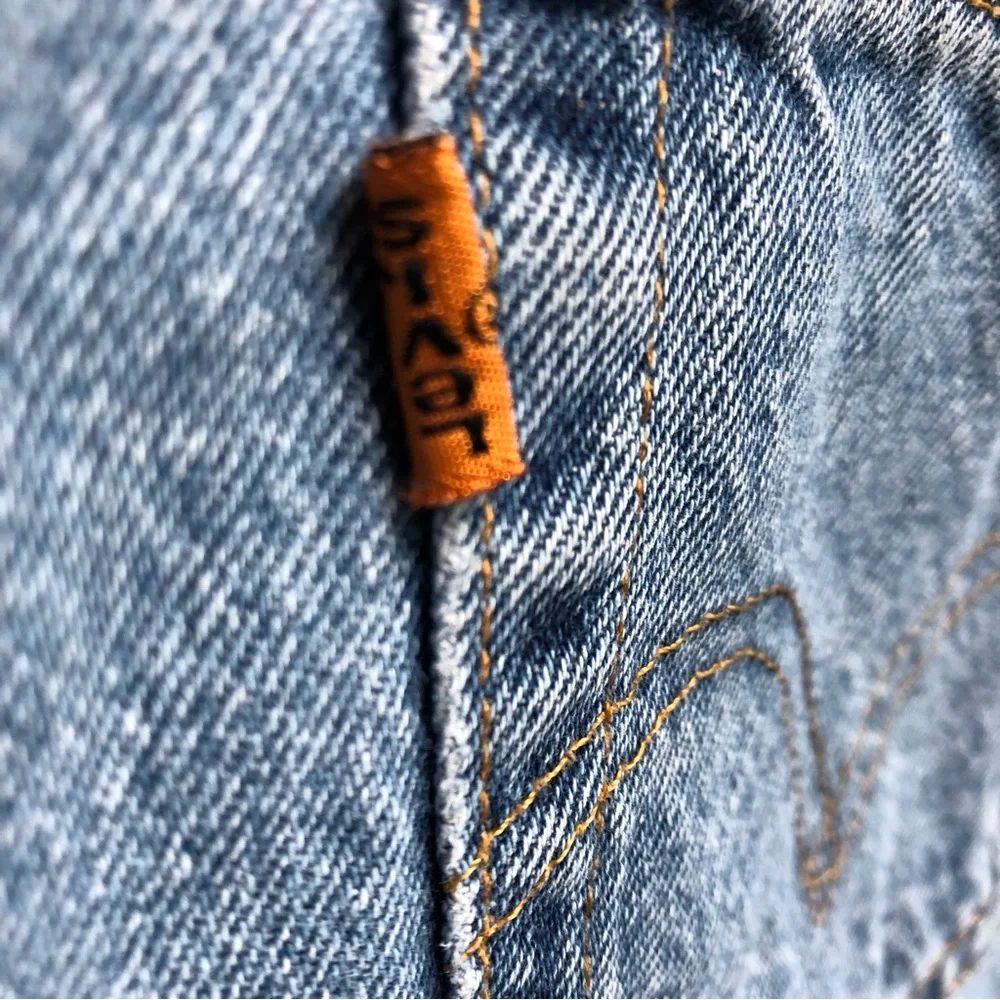 Levi’s Vintage 631 Orange Tab Women’s Size 27 Medium Stone Wash - Picture 11 of 13